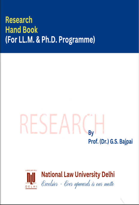 Research Handbook 2023- LL.M. & Ph.D. Programme