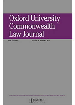 Oxford University Commonwealth Law Journal ( OUCLJ)