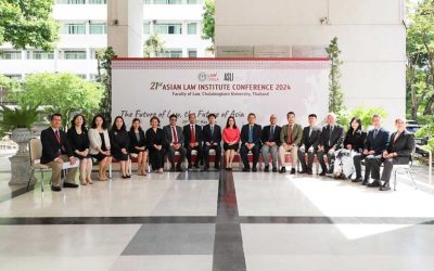 21st ASLI Annual Conference at Chulalongkorn University, Faculty of Law, Bangkok, Thailand (28-31 May 2024)
