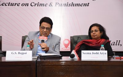 Prof. G.S. Bajpai participated in the Panel Discussion on ‘Reforming India’s Criminal Justice System’ in Crime and Punishment Summit organized by Vidhi Centre for Legal Policy on 26th July, 2024