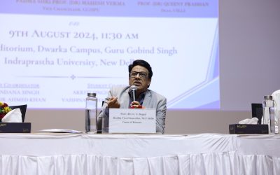Prof. G.S. Bajpai delivered Keynote Address in Colloquium (9th August, 2024)