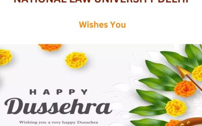 National Law University Delhi Wishes You a Happy Dussehra!