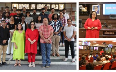 NLU Delhi Launches UBUNTU – Student Well-being Program! (17th October, 2024)