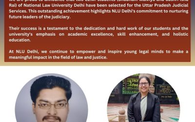 We are proud to announce that two LL.M. students (Shubham Malviya and Sushri Isha Rai) of National Law University Delhi