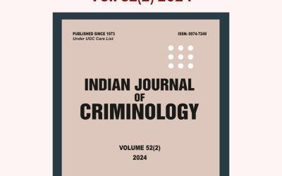 National Law University Delhi proudly announces the publication of the flagship Journal “Indian Journal of Criminology” (IJC) Volume 52, Issue 2 (2024).