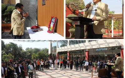 NLUD celebrated Guru Ravidas Jayanti in the presence of Vice-Chancellor Prof. (Dr.) G.S. Bajpai on 12th February, 2025