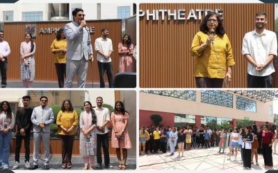 On 17th April 2025, Prof. (Dr.) GS Bajpai, Vice Chancellor and Prof. (Dr.) Ruhi Paul, Registrar  inaugurated “Kairos”