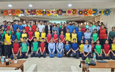 Legal awareness camp at N. K. Bagrodia Public School, Sector-17, Dwarka, New Delhi (15th April, 2025)