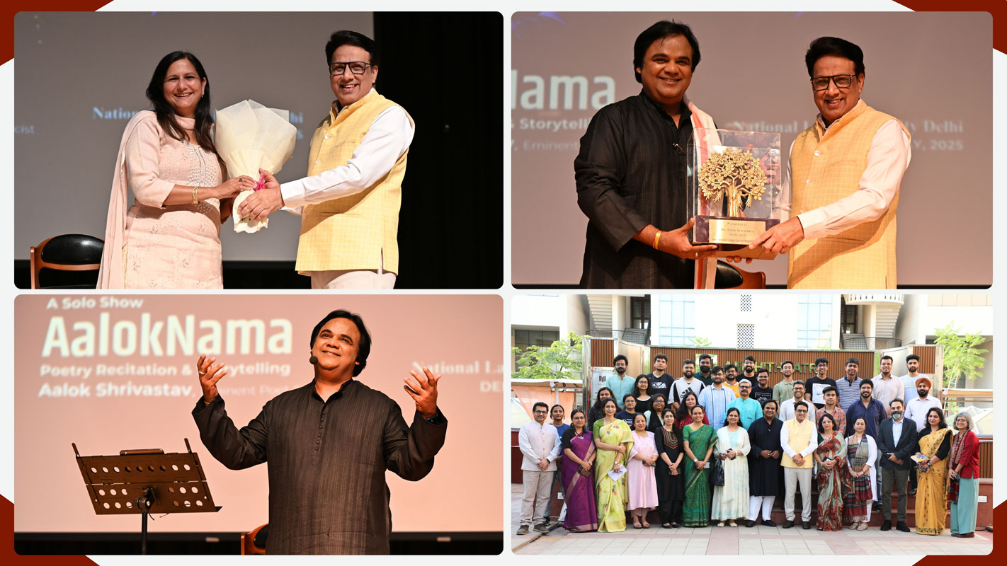 National Law University Delhi proudly hosted AalokNama (14th May, 2025)