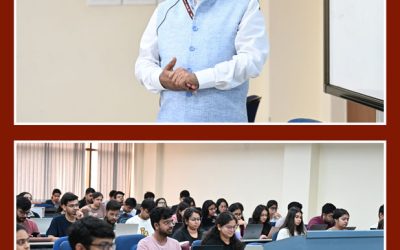Center for Tax Law at NLUD organised a lecture by Dr. Ajit Kumar (9th May, 2025)