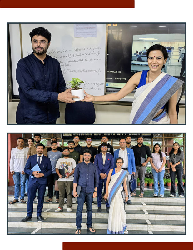 Guest lecture by Adv. Bharat Chugh