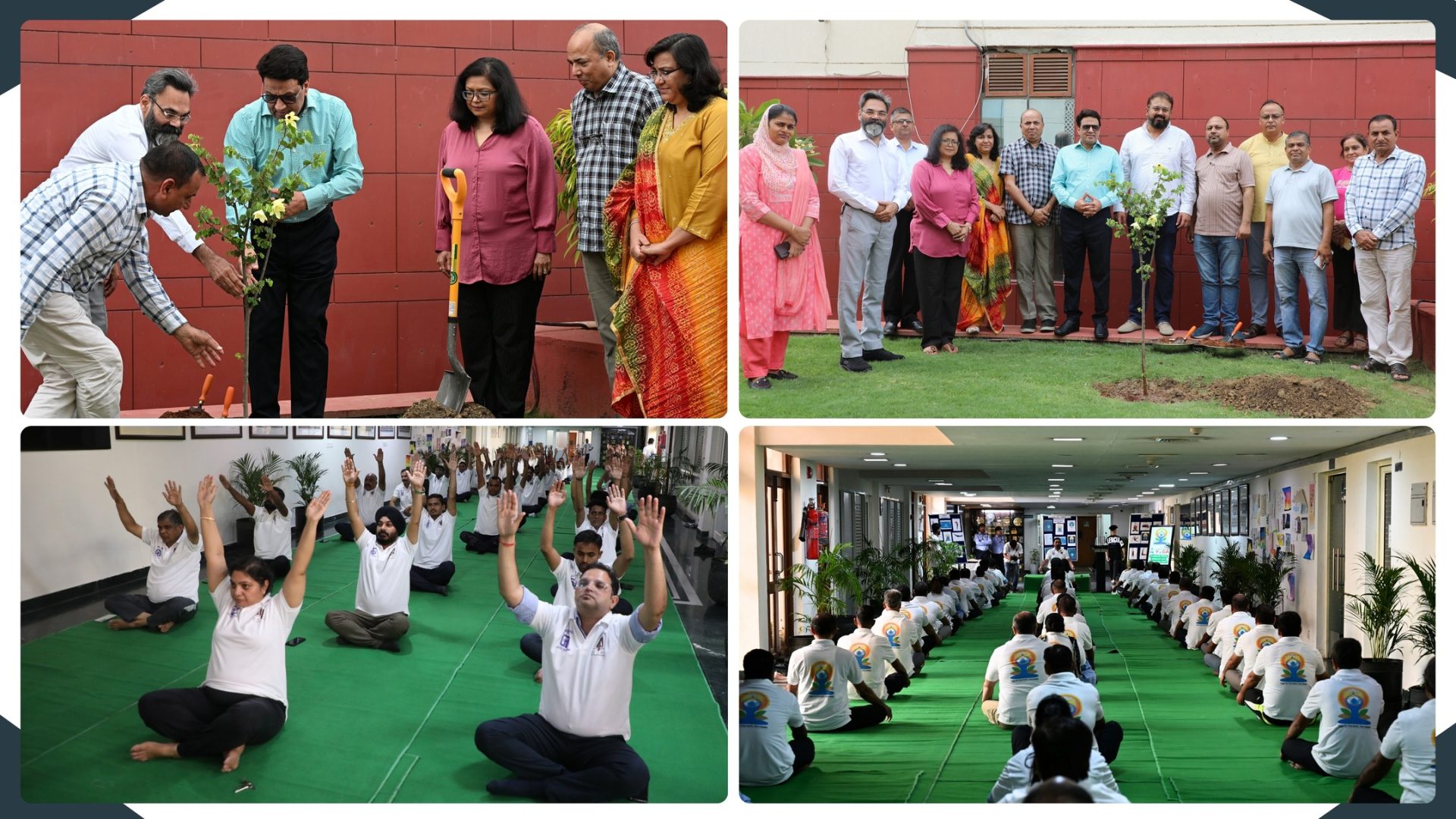 The 11th International Day of Yoga (IDY) is celebrated at National Law University Delhi (20th June 2025)