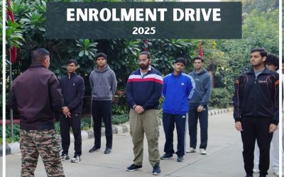 NCC Enrolment Process at National Law University Delhi (5th December, 2025)