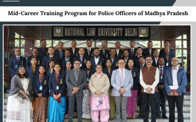 Three-Day Mid-Career Training Programme for Police Officers of Madhya Pradesh (4–6 December, 2025)