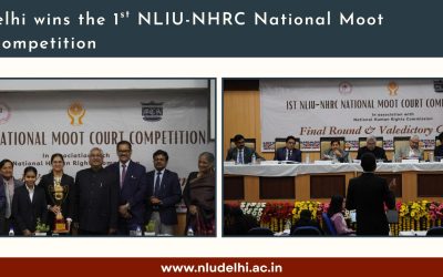 NLU Delhi wins the 1st NLIU-NHRC National Moot Court Competition (11th January, 2026)