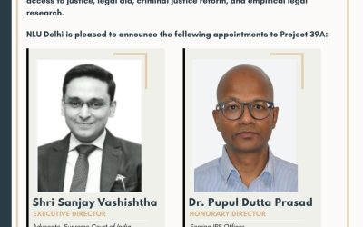 New Appointments to Project 39A (17th March, 2026)