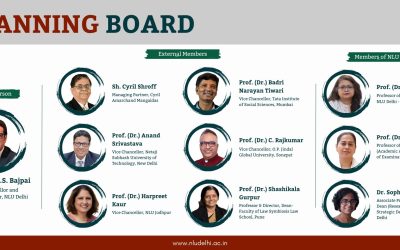 Constitution of the Planning Board of NLU Delhi (11th March, 2026)