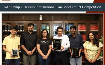 67th Philip C. Jessup International Law Moot Court Competition (4th April, 2026)