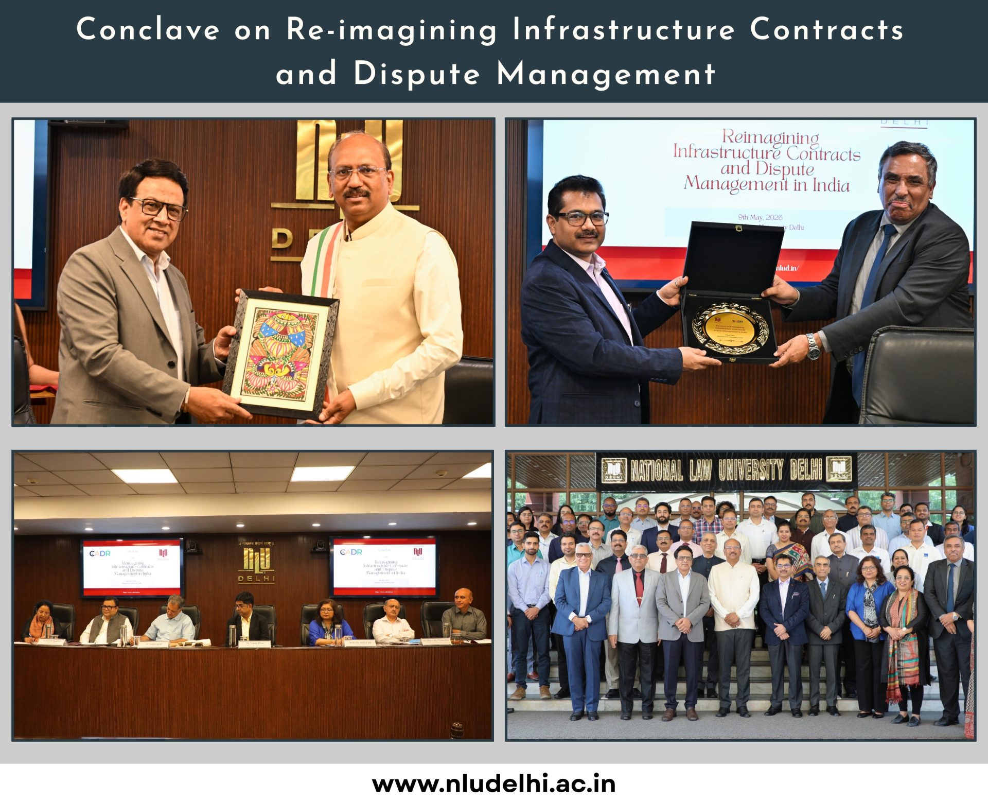 Conclave on “Reimagining Infrastructure Contracts and Dispute Management in India” (9th May, 2026)