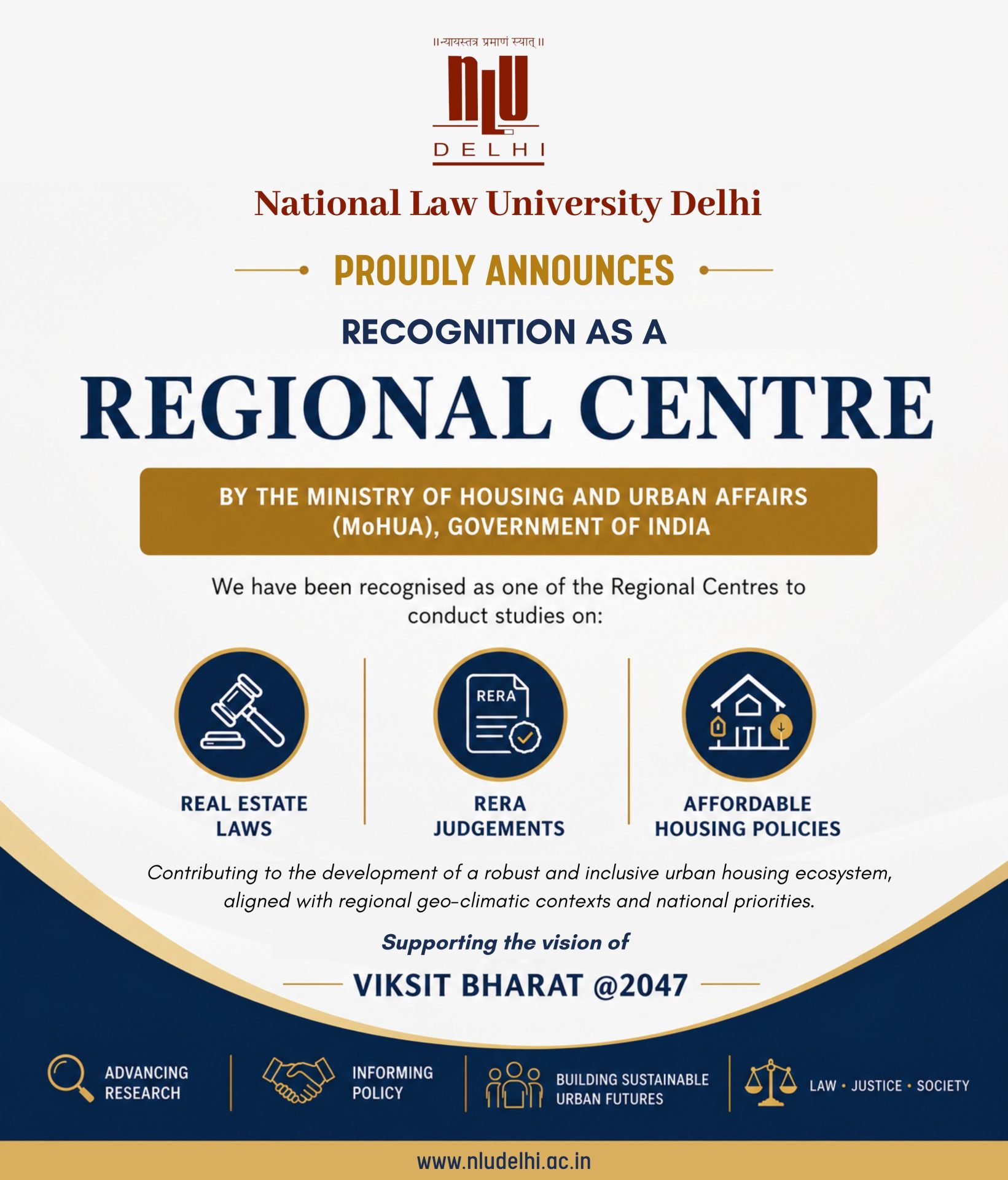 Recognition as a Regional Centre (18th May, 2026)