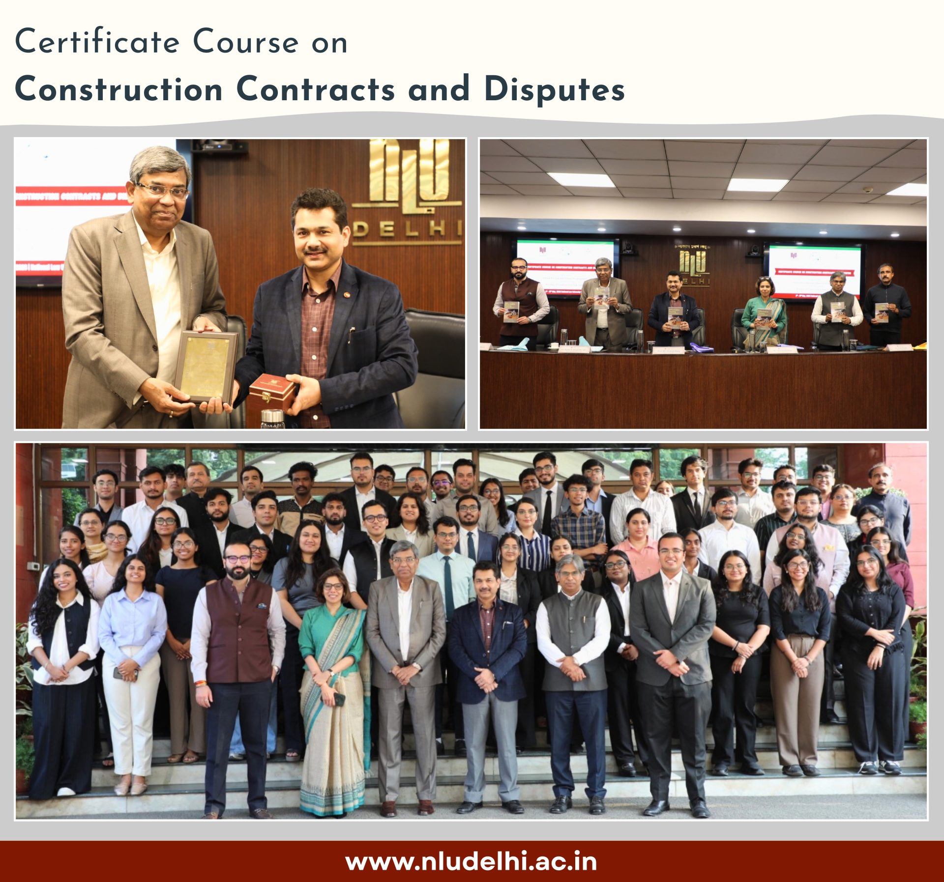 Certificate Course on Construction Contracts and Disputes (9-10 May, 2026)