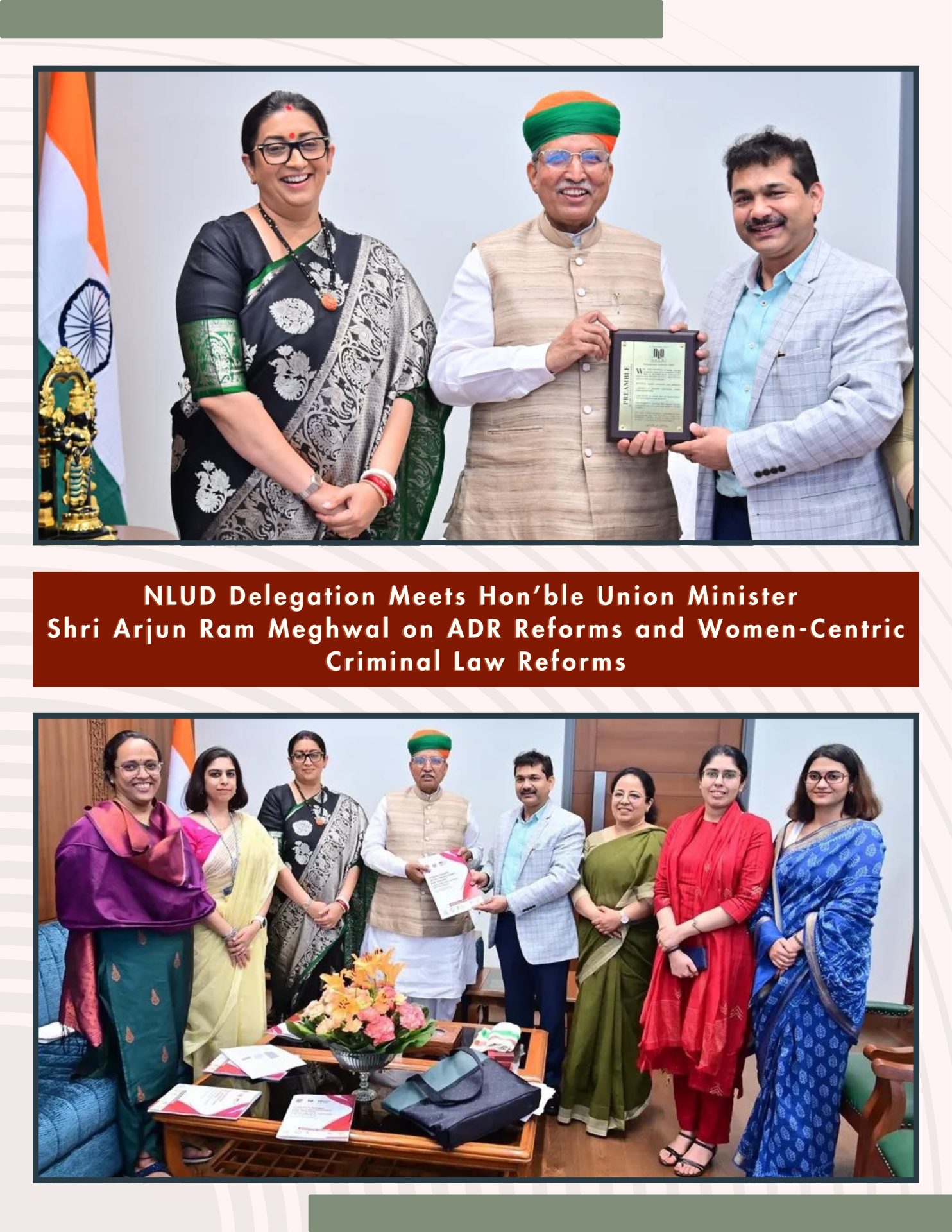Meeting with Shri Arjun Ram Meghwal (13th May, 2026)