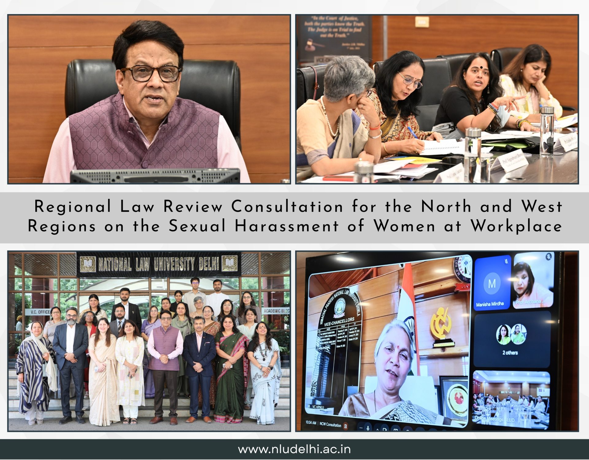 Regional Law Review Consultation for the North and West Regions on the Sexual Harassment of Women at Workplace (30th April, 2026)