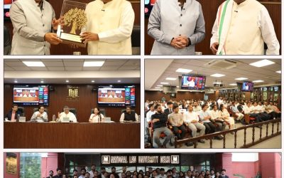 National Law University Delhi Hosts Shri Ravi Shankar Prasad for Interactive Session on New Criminal Laws (18th June, 2026)