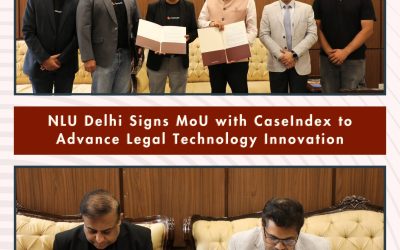 NLUD Signs MoU with CaseIndex to Advance Legal Technology Innovation (18th July, 2026)
