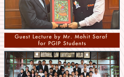 Guest Lecture by Mr. Mohit Saraf (14th August, 2026) Guest Lecture by Mr. Mohit Saraf (14th August, 2026)