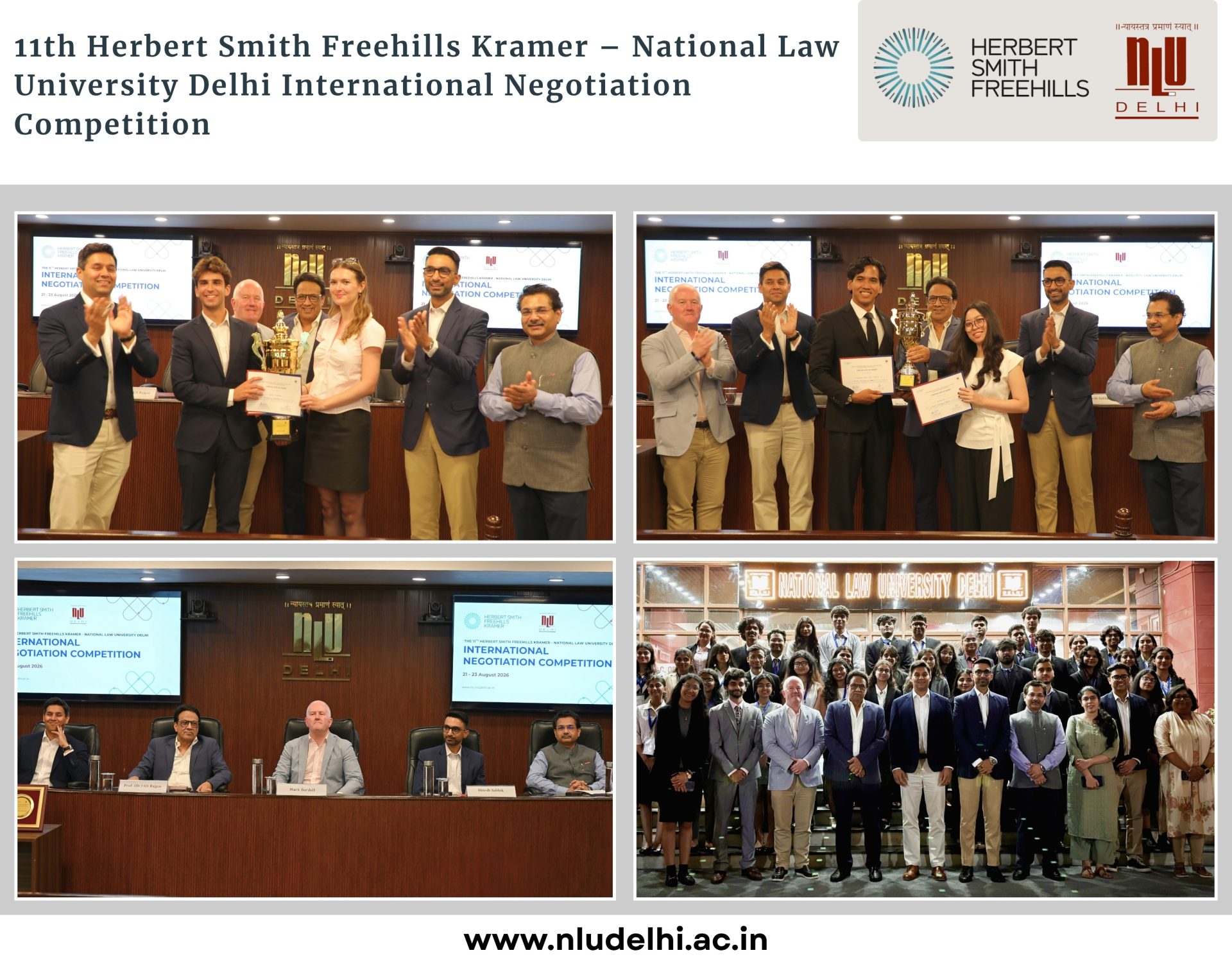 11th Edition of the HSF Kramer-NLUD International Negotiation Competition (23rd August, 2026) 11th Edition of the HSF Kramer-NLUD International Negotiation Competition (23rd August, 2026)