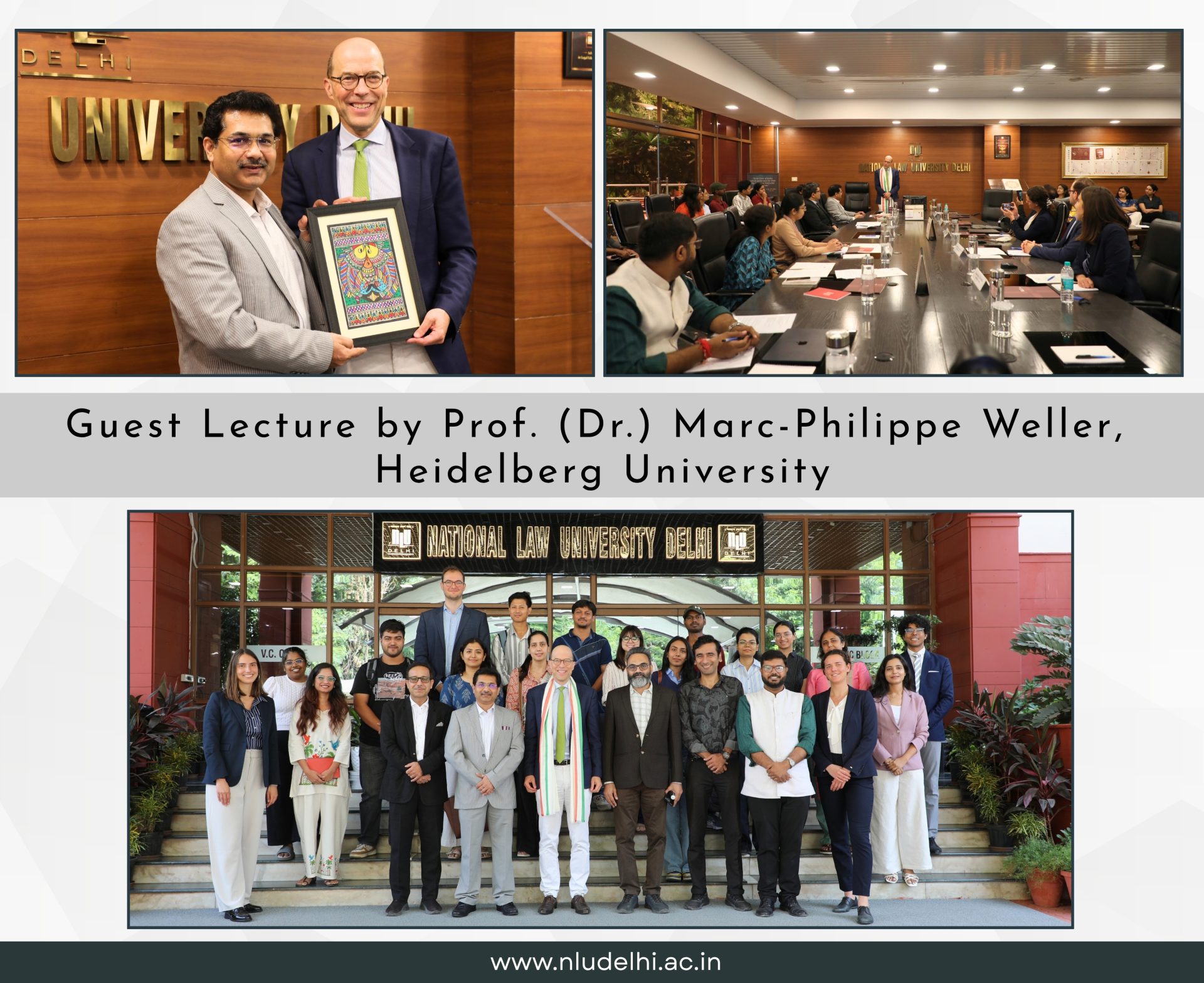 Strengthening Academic Collaboration between NLU Delhi and Heidelberg University, Germany (25th September, 2026) Strengthening Academic Collaboration between NLU Delhi and Heidelberg University, Germany (25th September, 2026)