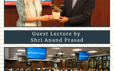 Guest Lecture by Sh. Anand Prasad (9th October, 2026)