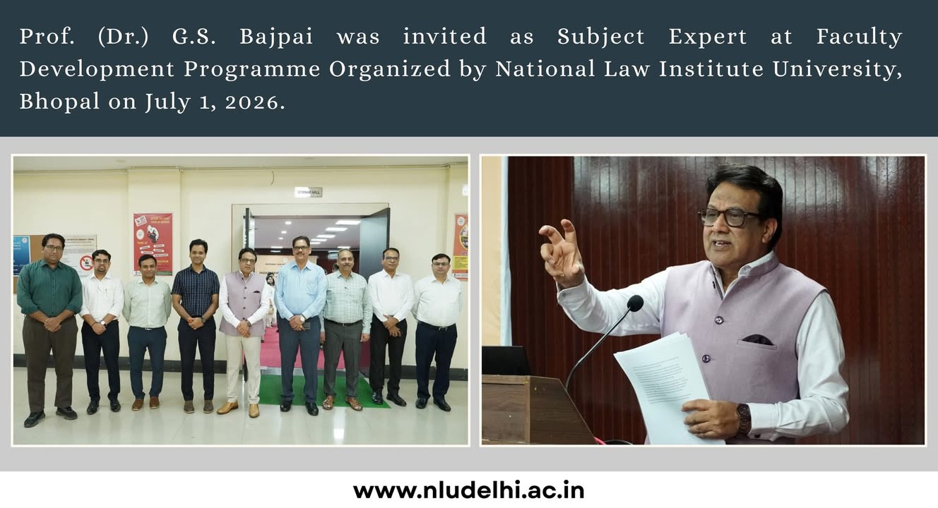 National Law University Delhi
