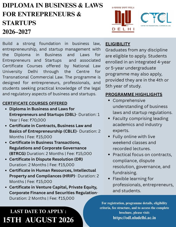 National Law University Delhi